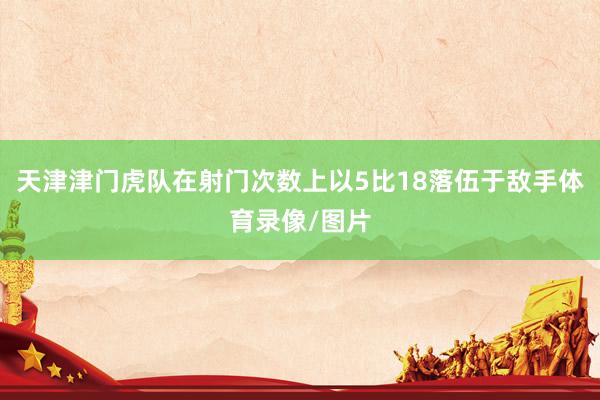 天津津门虎队在射门次数上以5比18落伍于敌手体育录像/图片