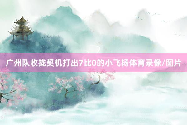 广州队收拢契机打出7比0的小飞扬体育录像/图片