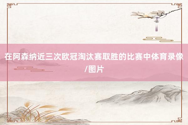 在阿森纳近三次欧冠淘汰赛取胜的比赛中体育录像/图片