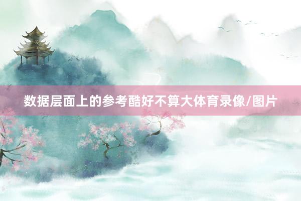 数据层面上的参考酷好不算大体育录像/图片